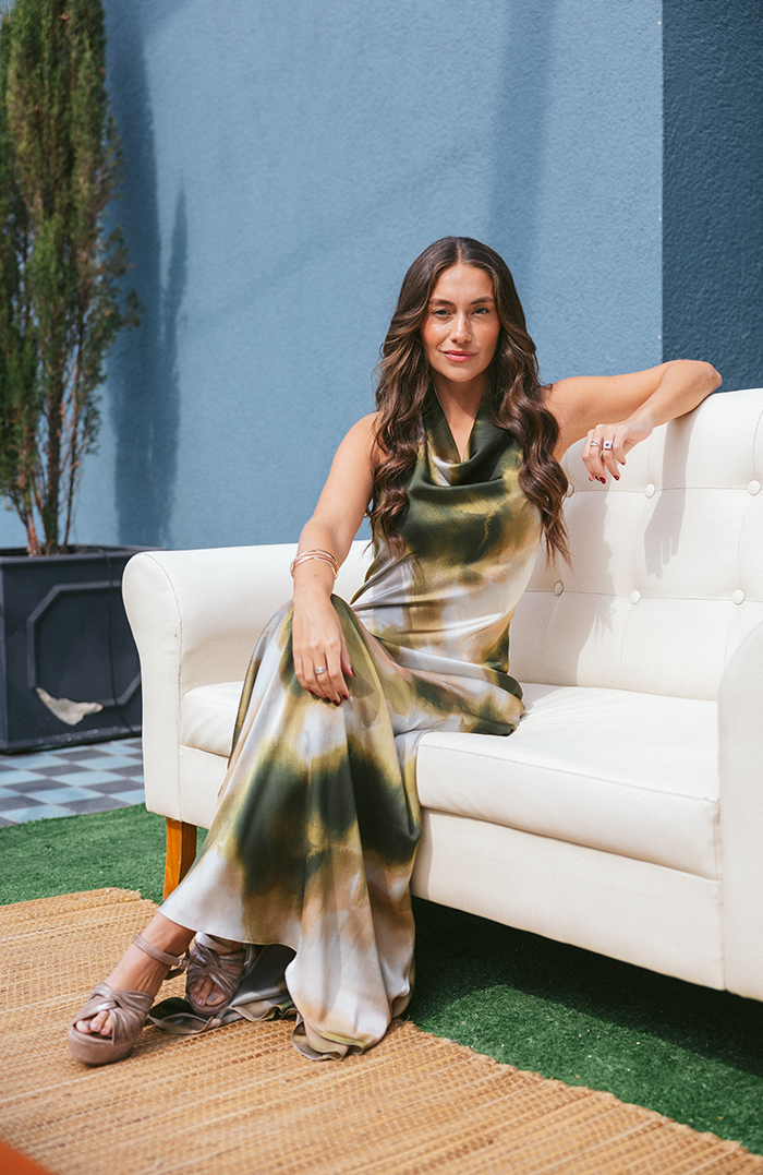 PRE ORDER: MAXI VESTIDO CANNES EDICIÓN LIMITADA VERDE MUSGO