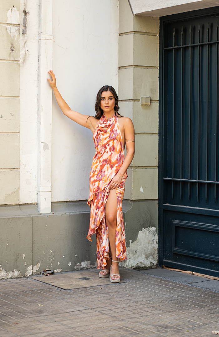 PRE ORDER: MAXI VESTIDO ANDALUCIA EDICIÓN LIMITADA TERRACOTA