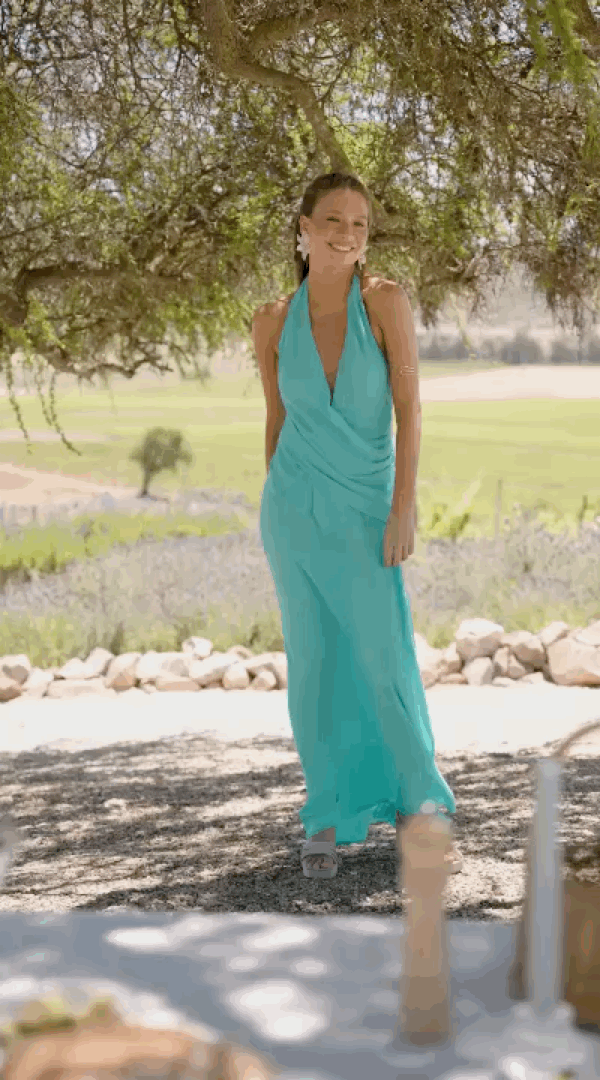 PRE ORDER: MAXI VESTIDO BARI MENTA