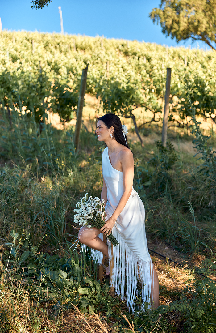 PRE ORDER NOVIAS: VESTIDO MAXI MÁLAGA SEDA