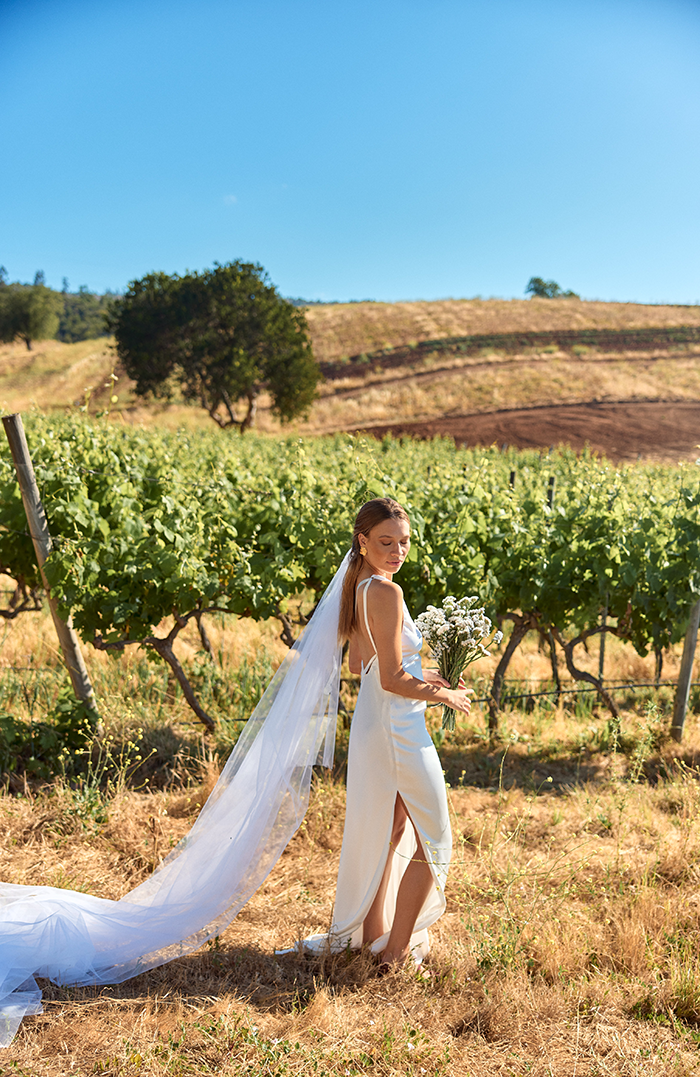 PRE ORDER NOVIAS: VESTIDO MAXI LIGURIA SEDA